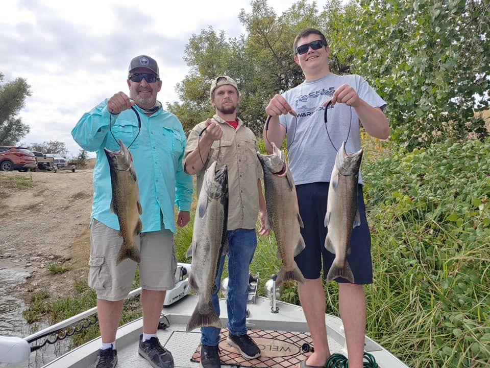 Salmon Fishing on the Feather River