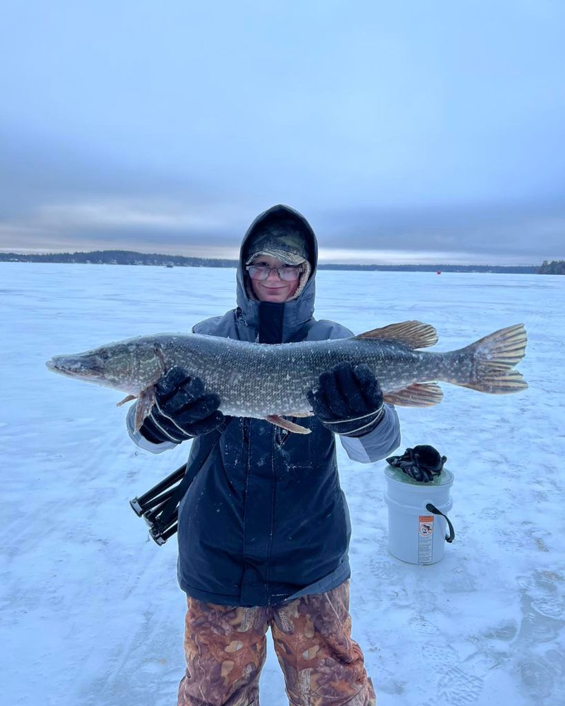 Pike Fishing in Saranac Lake, NY