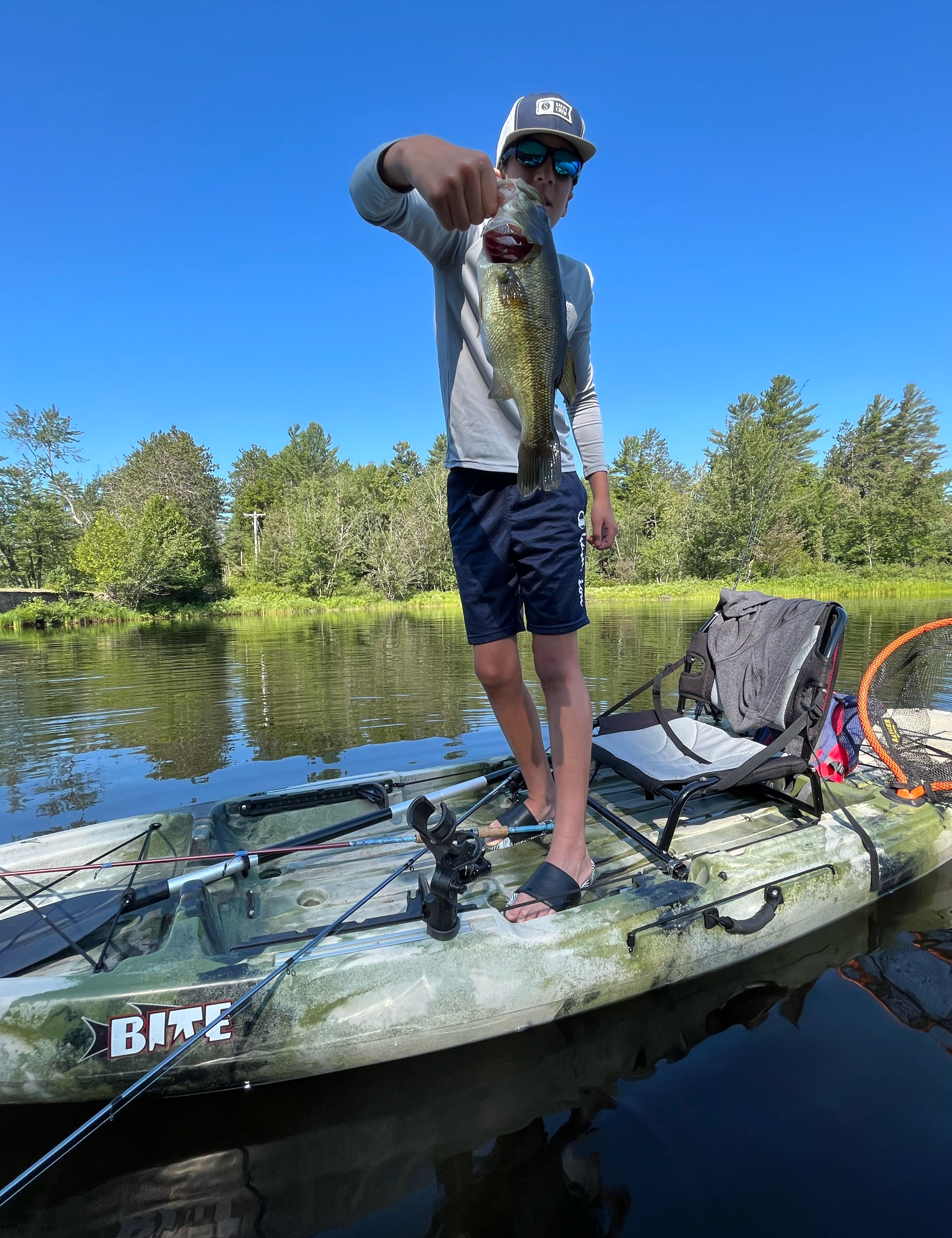 Kayak Fishing Experience in Saranac Lake, NY