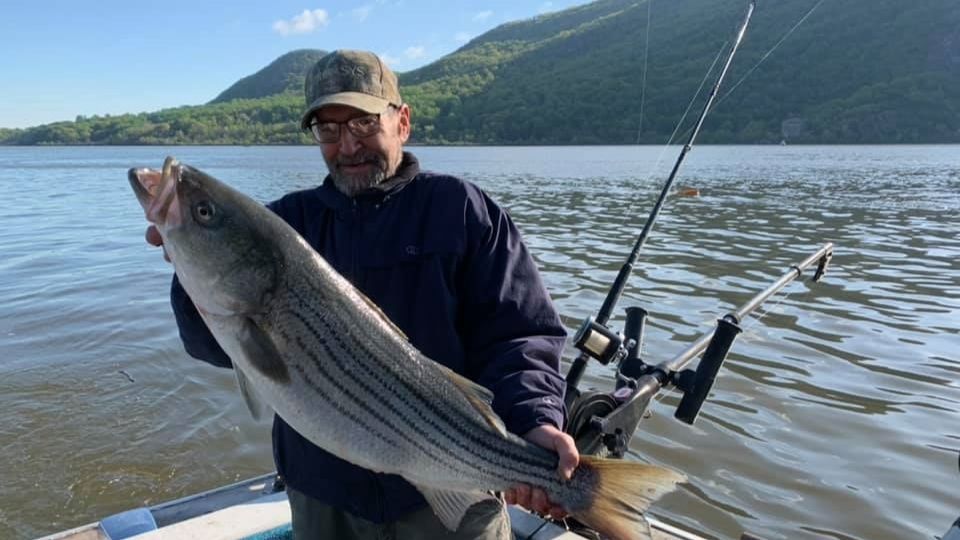 Hudson River Striper Fishing out of Newburgh NY