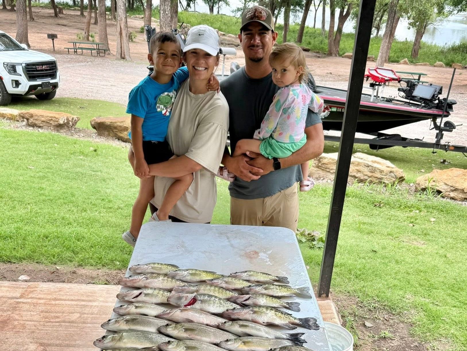 Family Fish Day on the Best-Biting Lake