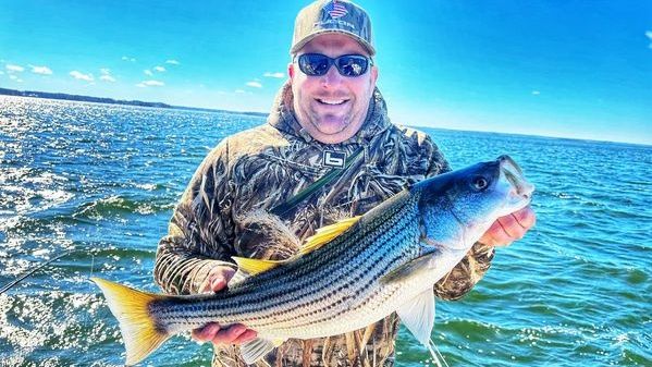 Striped Bass Fishing in Lake Murray fishing report coverpicture