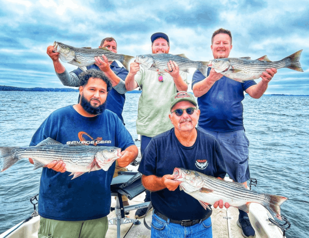 Git-R-Bent Fishing Guide Service  Lake Murray | 6 Hour Am or PM Fishing Charter for Stripers fishing Lake