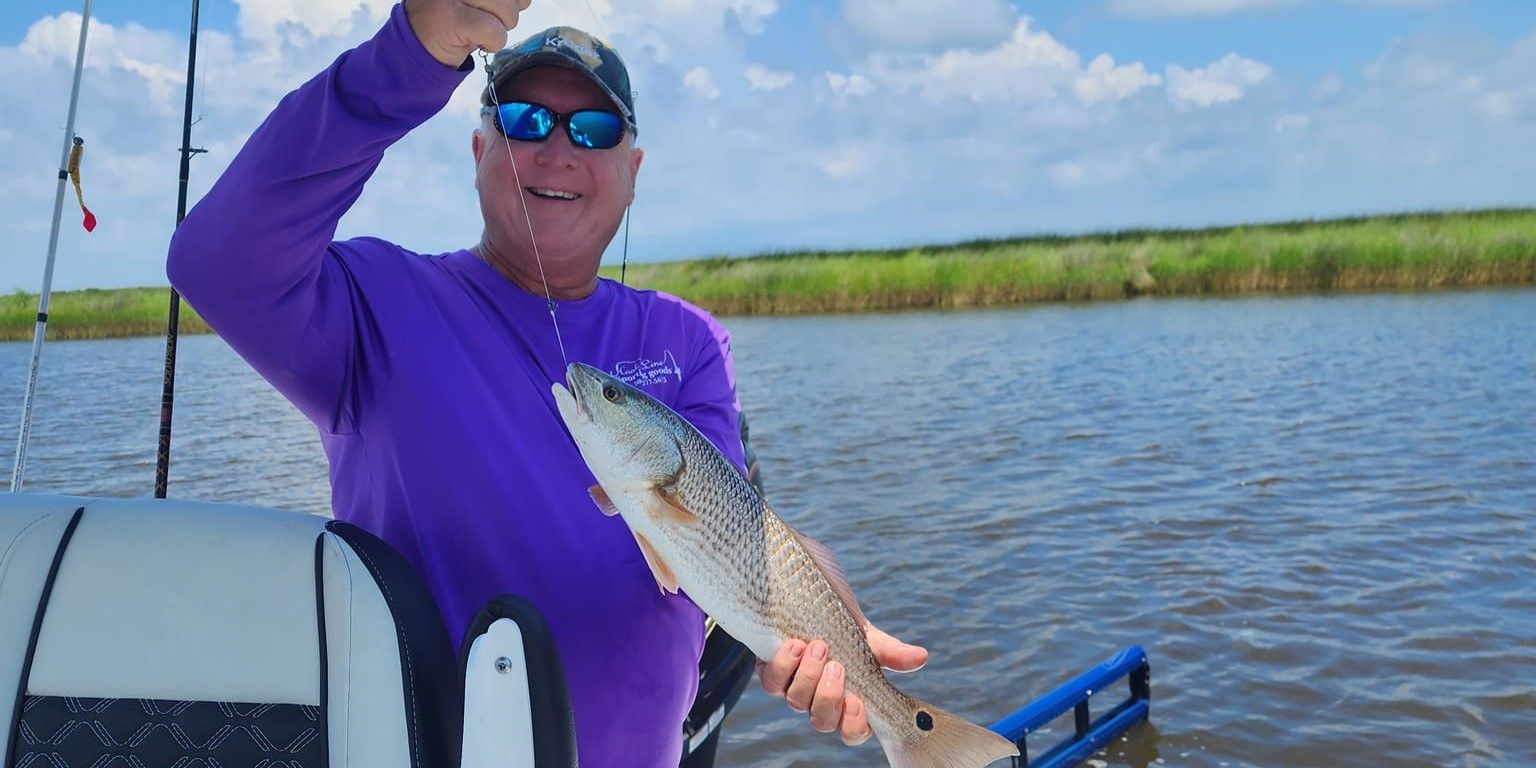 Premier Louisiana Redfish & Trout Private Trip