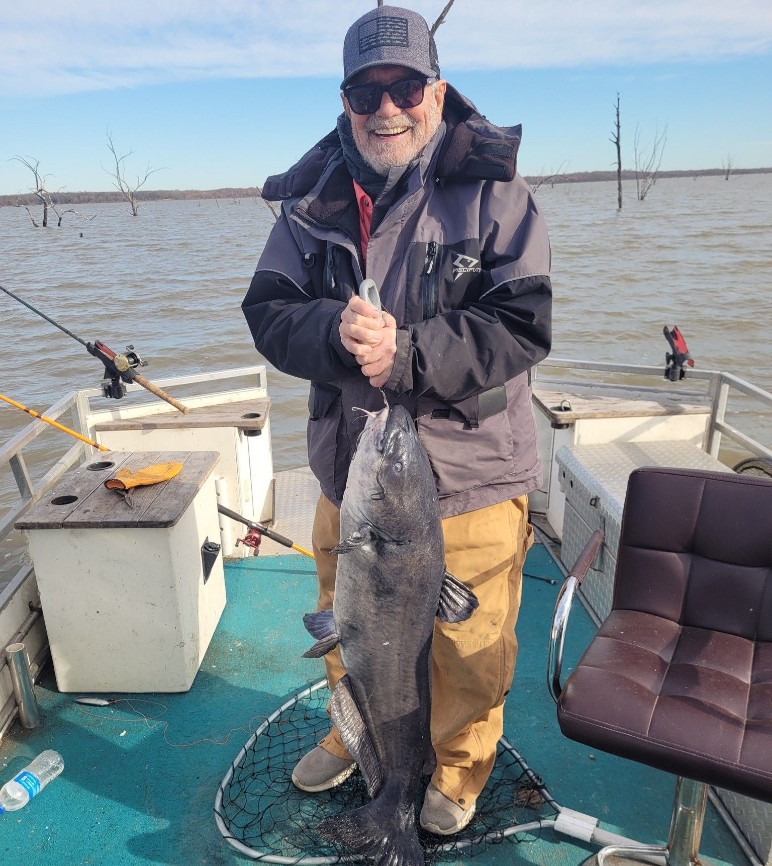 Pro Catfish Guide Lake Tawakoni Johnny's Service