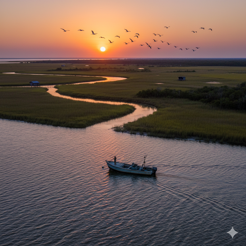 Matagorda Bay Wildlife Nature Tour Guide Service