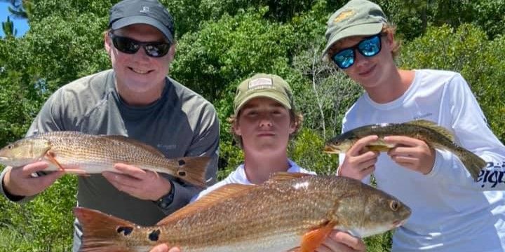 Destin's Boggy Bayou Inshore Charters PCB Fishing Charters | Private 8 Hour Charter Trip fishing Inshore