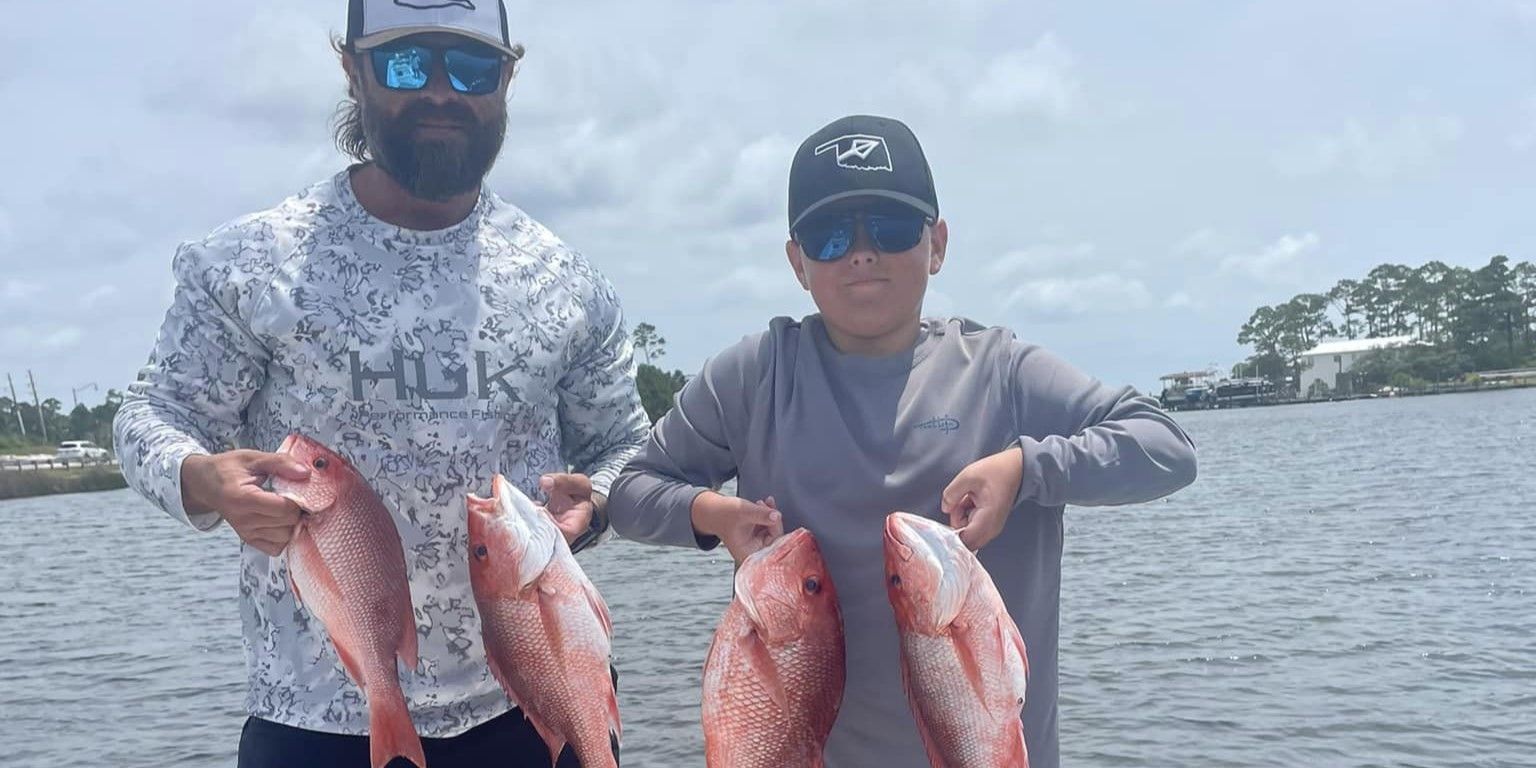 State Line Charters And Guide Fishing In Perdido Key | 4 Hour State Water Snapper Adventures  fishing Offshore