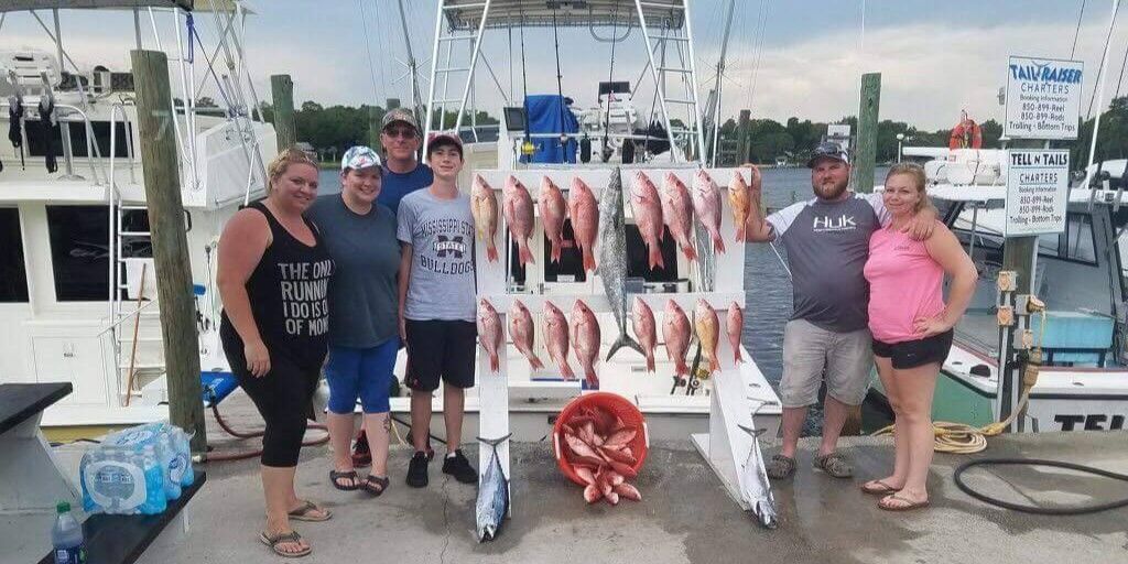 Tail Raiser Charters Fishing Trips in Panama City Florida | Seasonal Private Offshore Charter Trip fishing Offshore