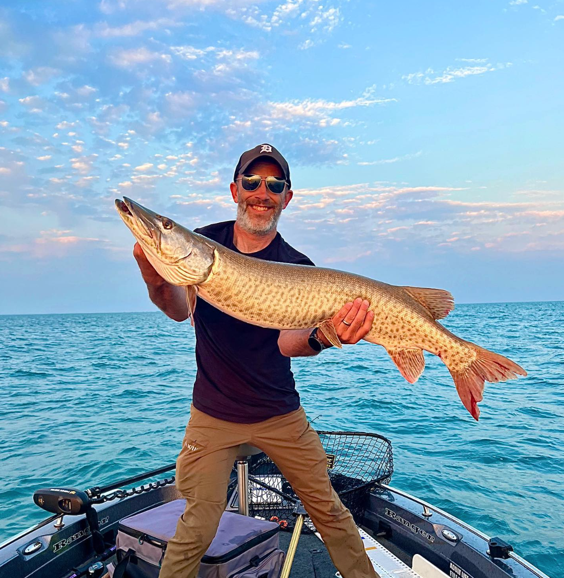 Chasing Trophies Charters Lake Saint Clair Fishing Charters | Private 6-Hour Musky Fishing Charter Trip fishing Lake