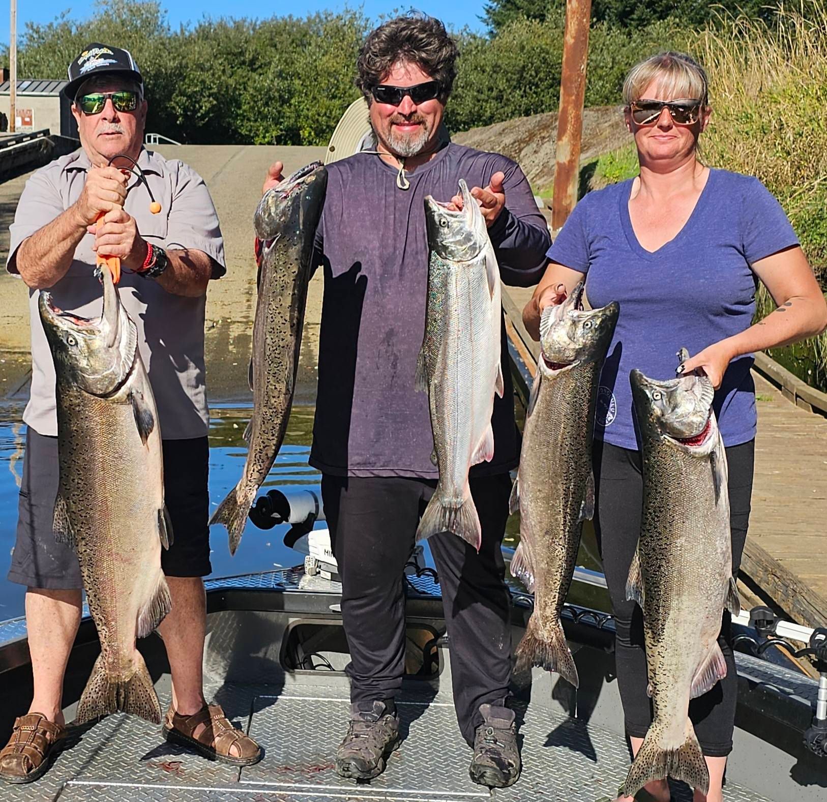 Family Salmon Fishing Coos Bay Reel Xtreme