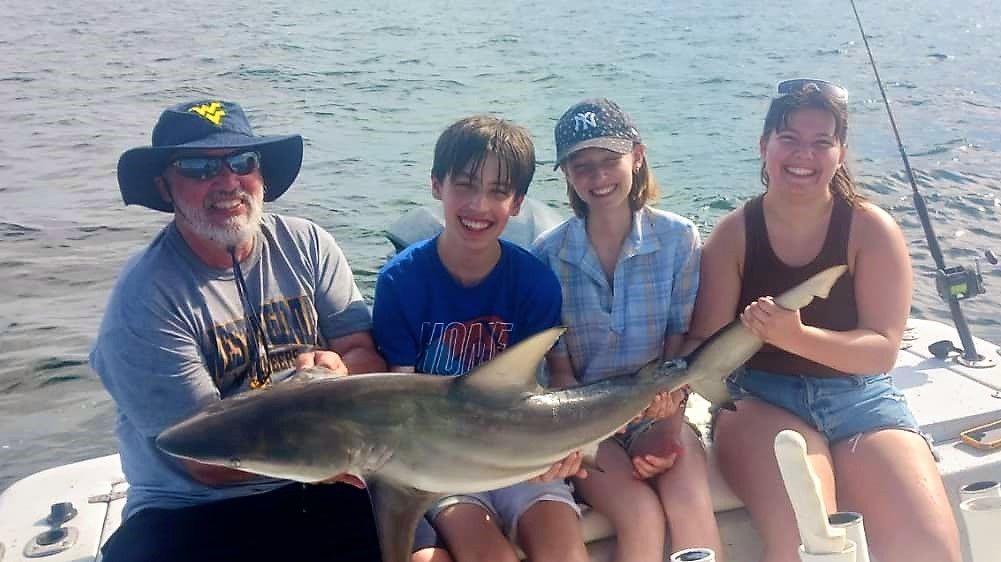 Gulf Coast water & Woods Guide Service Pensacola Fishing | Shark Fishing Trip fishing Inshore