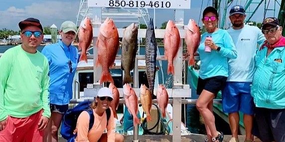 Captain Fisher Charters Red Snapper Fishing Trip | 12 Hour Fishing Adventure fishing Offshore