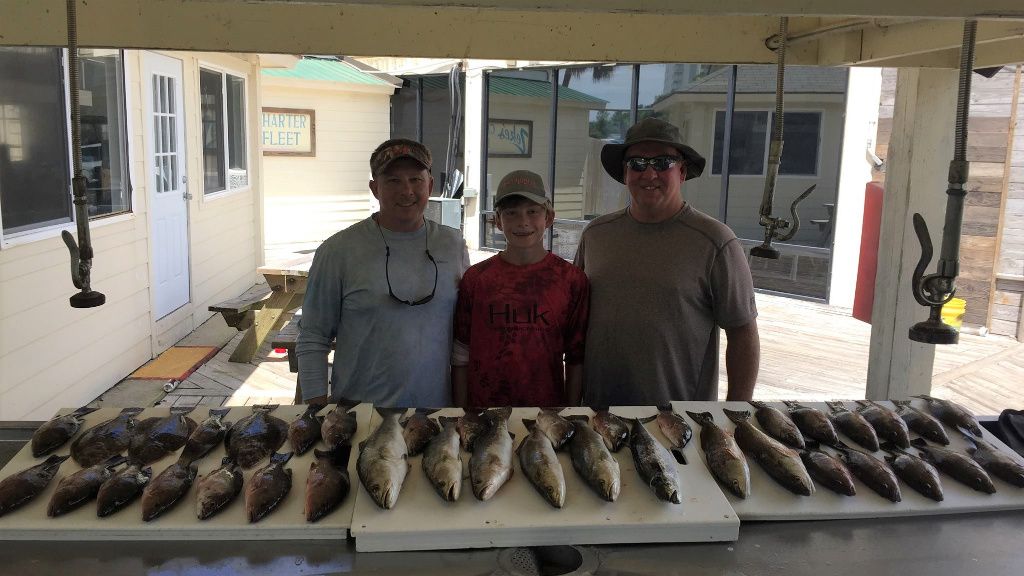 Angler Management Fishing Charters Whole Day Trip - Orange Beach, Alabama fishing Inshore