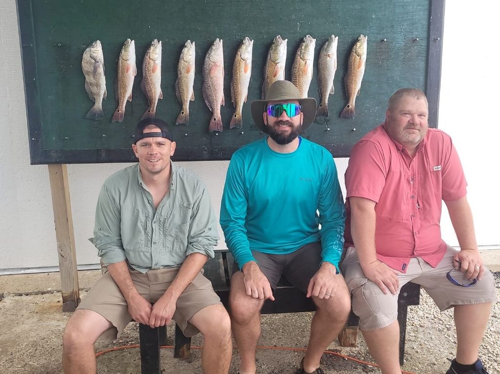 Productive fishing in Port O'Connor, TX