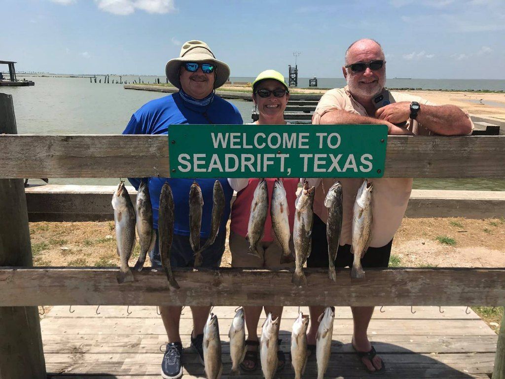 Seadrift, TX Fishing for Trout