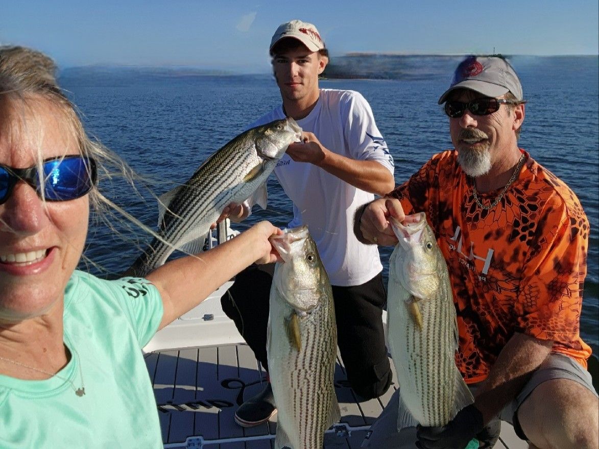 Family Striped Bass Fishing | OverTime Charters
