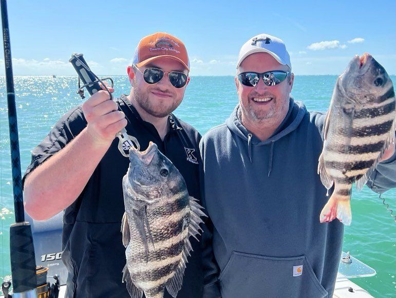 Scotty J's Charters Morning Nearshore Fishing in Gulfport, FL fishing Offshore