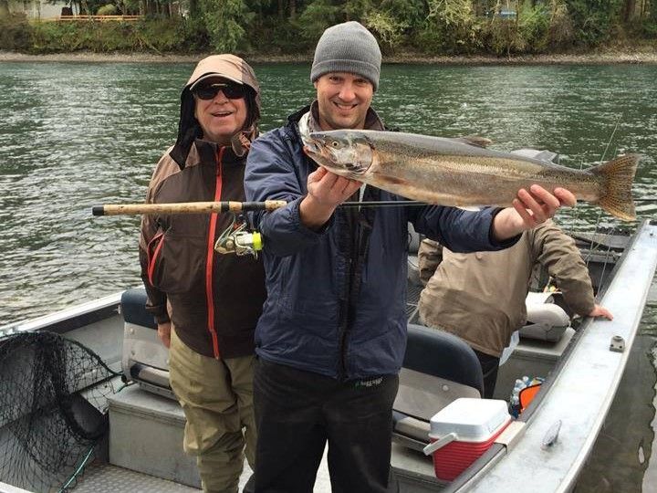 Scenic Chehalis River Fishing Trip with Captain Chuck