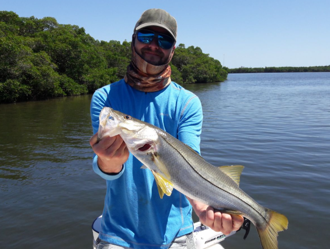 Crabtree Fishing Charters Tampa Bay Charter Fishing | Private - 4 Hour Solo Angler Trip fishing Inshore