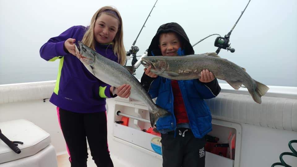 Slipknot Steelhead Charters Charter Fishing In Manistee Michigan | 6 Hour Charter Trip  fishing River
