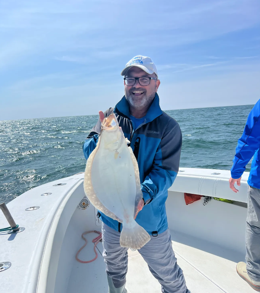 Meat Wagon Fishing Charters Cape Cod Fishing Charter | Private 5 Hour Morning Winter Flounder Trip fishing Offshore