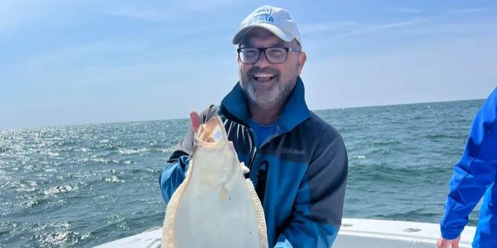 Meat Wagon Fishing Charters Cape Cod Fishing Charter | Private 5 Hour Morning Winter Flounder Trip fishing Offshore