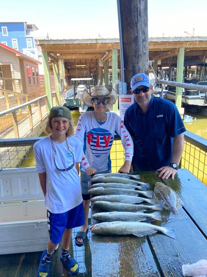 Galveston's Premier 3-Guest Inshore Fishing Trip