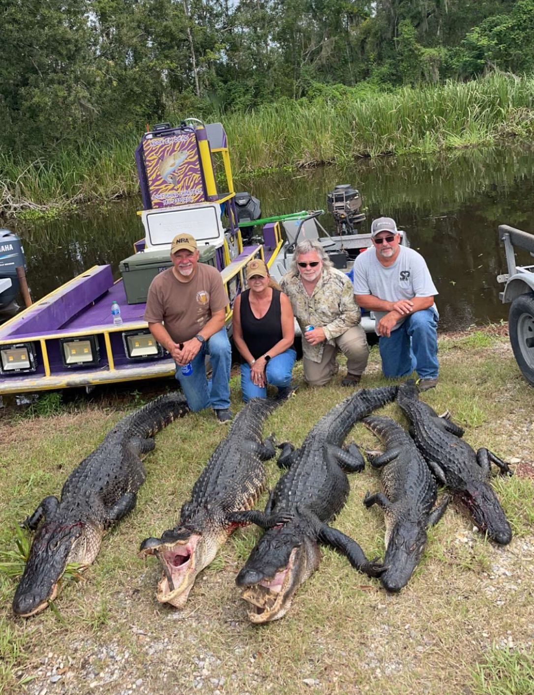 Nock Em Dead Bowfishing Charters Alligator Hunts in Louisiana  fishing Inshore