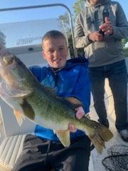 Large Bass Caught By Kid in Leesburg