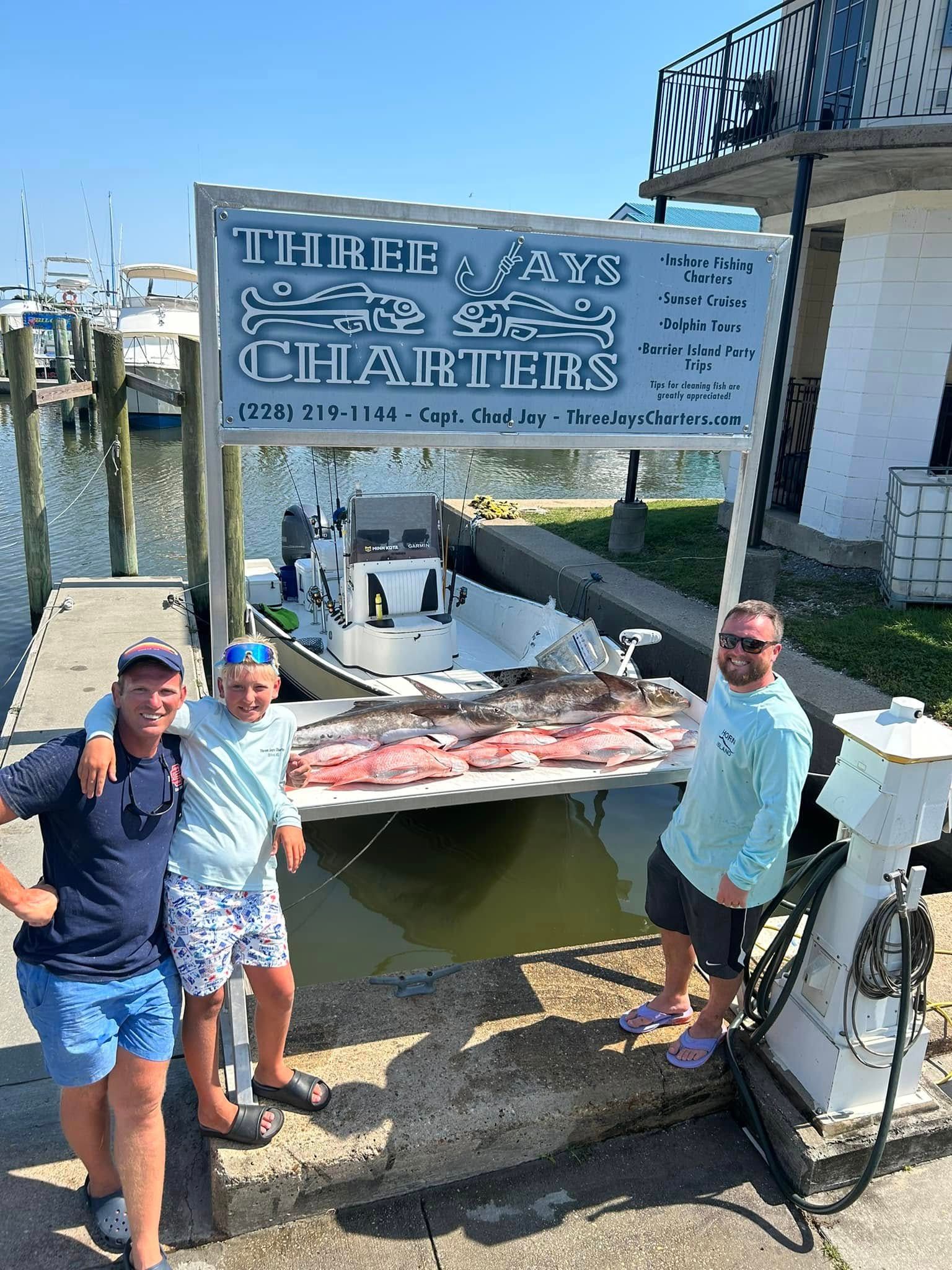 Biloxi's Best Inshore Fishing | Three Jays Charters
