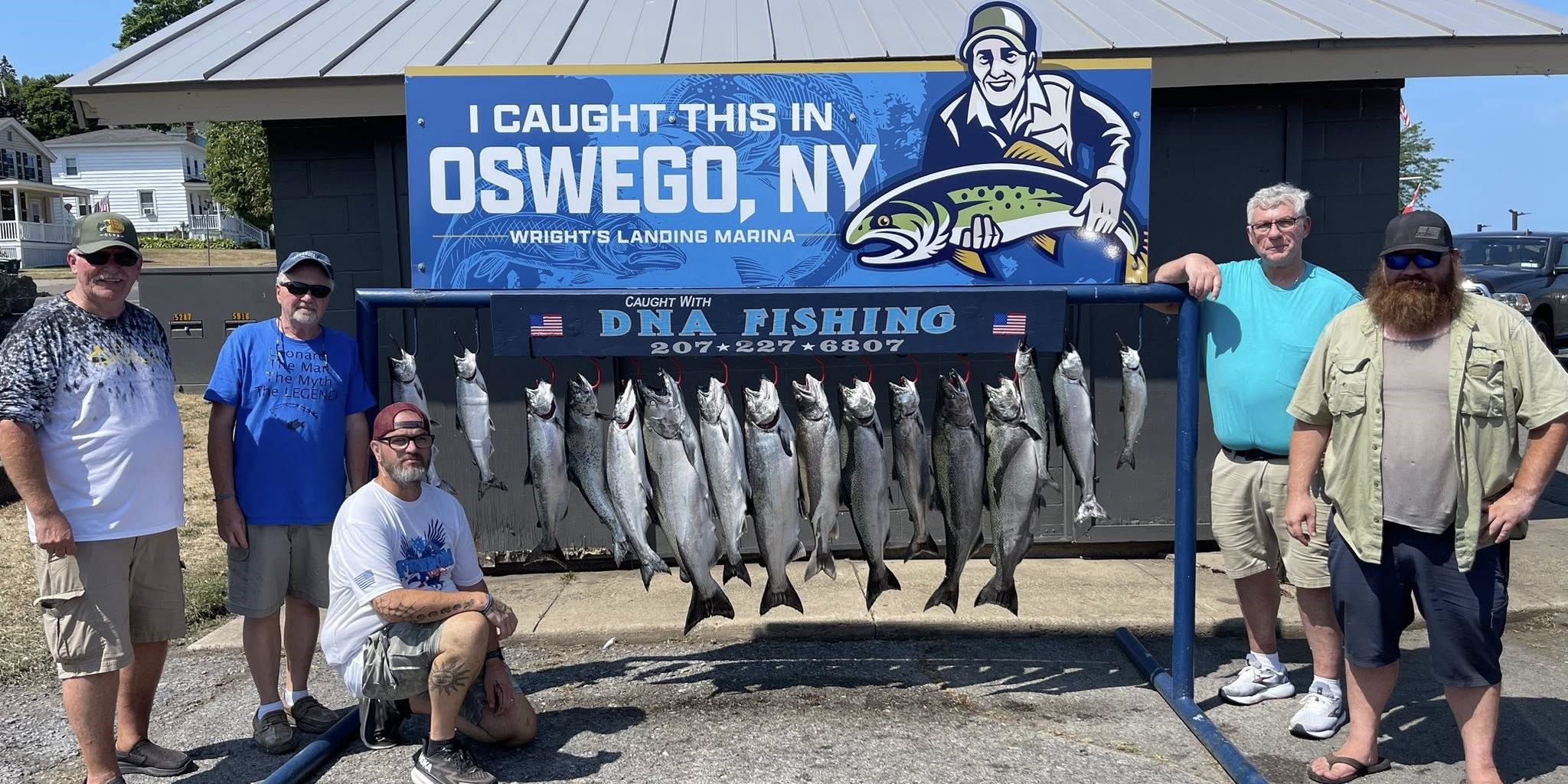 Premium Lake Ontario Salmon Fishing | DNA Fishing