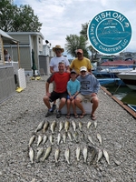 Fish On! Lake Erie Charters LLC Walleye / 8 hours fishing Offshore 