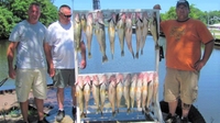 Gizzmo Charters Walleye Charter on Lake Erie | 8 Hour Charter Trip fishing Inshore 