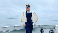Salt Reaper Charters Morning Fishing Winter Flounder! fishing Inshore 