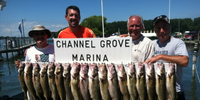 Sundance Sportfishing Fishing Charter on Lake Erie | 8 Hour Lake Fishing Trip Minimum of 4 Guest fishing Lake 