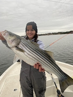 Hundley’s Guide Service Striper and hybrid striped bass fishing Lake 