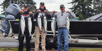 Awesome Adventures 8 Hour Salmon Fishing In Tillamook With Awesome Adventures! fishing Inshore 