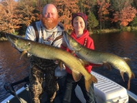 Curtis Guide Service Wisconsin Fishing Charters | Max of 3 Guest fishing River 
