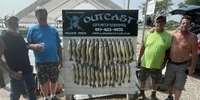 Outcast sportfishing Charter Fishing Lake Erie - 7 Hour Afternoon Charter Trip fishing Lake 
