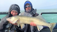 D3 Charters  Casting For Walleye-Lake Erie fishing Lake 