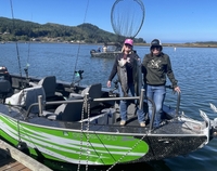 Izzi's Big Mouth Guide Service Tillamook Fishing Guided Trip| Spring Chinook Fishing Shared Trip fishing Offshore 
