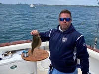 Wine Down Boston Charter Fishing Cape Cod | 6 Guest Max fishing Inshore 