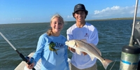 Reel Salty Charters Port O'Connor Fishing Guide | Private 4 Hour Afternoon Trip fishing Inshore 