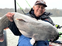 Goober Time Guide Service Weekend Full Day (8 Hour) Catfish Charter Trip  fishing River 