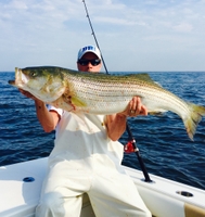 My Boys Fishing Charters  1/2 day inshore private striped bass fishing fishing Inshore 