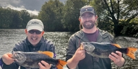 Maine Fly Guide LLC Androscoggin River Fishing Charters | Private 8-Hour Charter Trip fishing River 