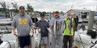 Lured Inn Charters Lake Michigan Fishing Charter | Morning Charter Trip (5 MAX) fishing Lake 