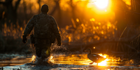 Above C Level Adventures 7 Hour Float Blind Hunting hunting Small game hunting 