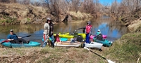 AZ Legend Adventures Kayak Guided Fishing Tours Kayaking in Arizona Verde River fishing River 